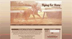 Desktop Screenshot of flyingforhome.com